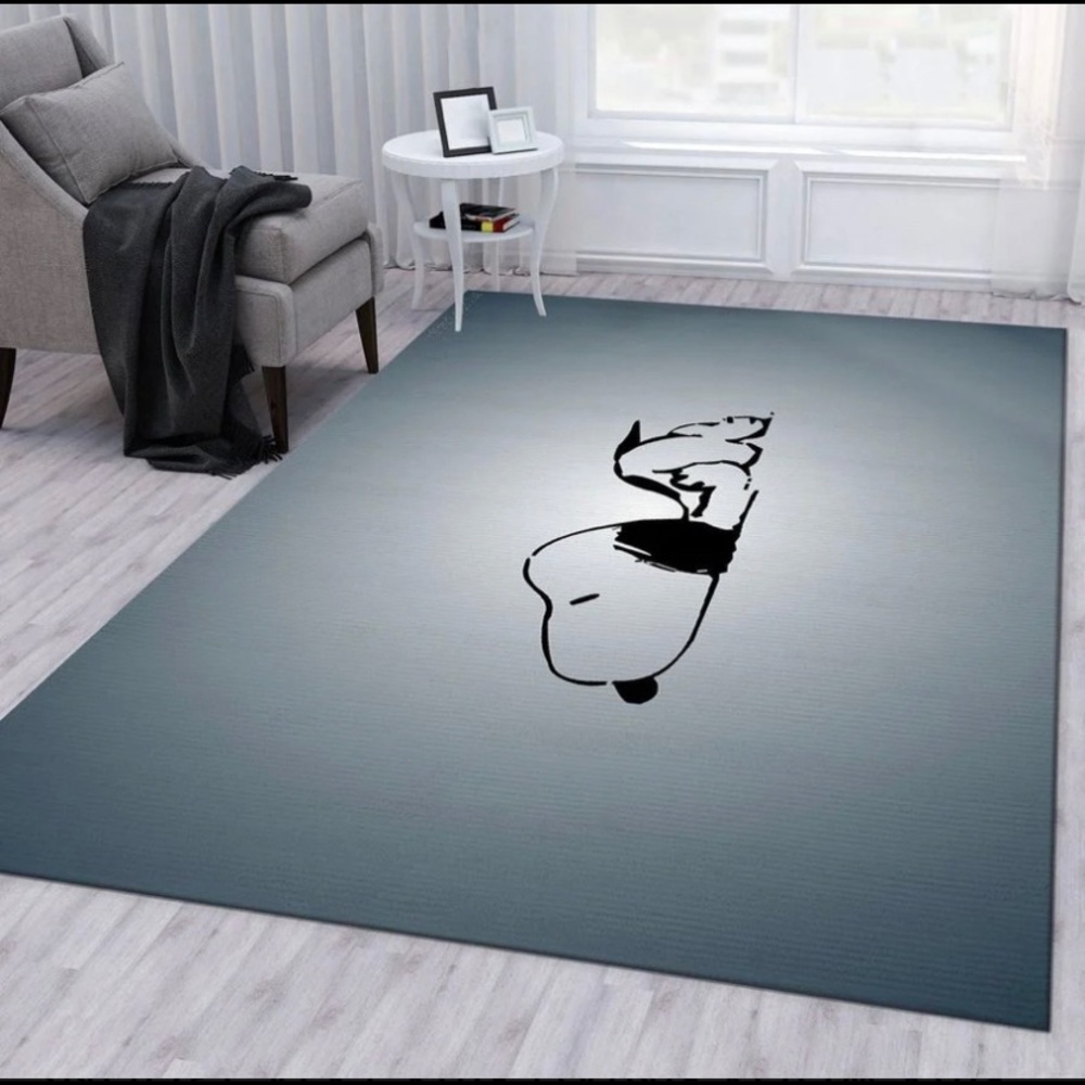 Snoopy area rug